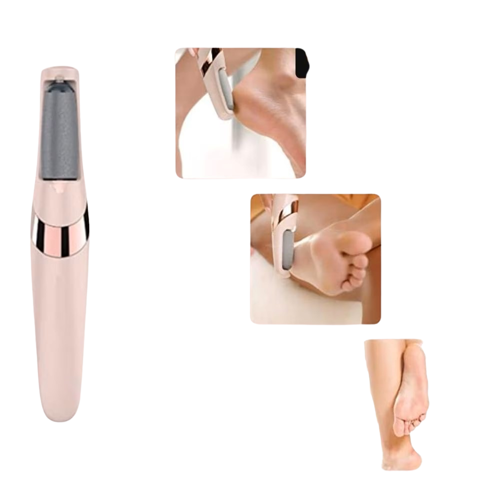 Appareil électrique Rechargeable pour Lisser et Polir les Pieds