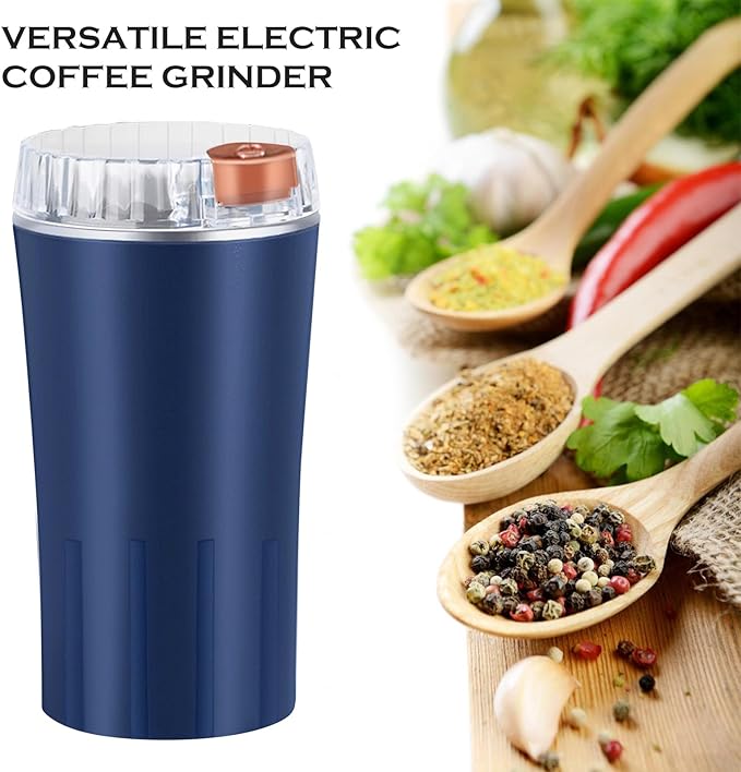 Moulin Électrique Portable – Broyeur Rapide Café & Épices