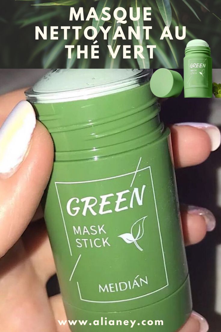 Green Mask Stick – Masque Nettoyant au Thé Vert