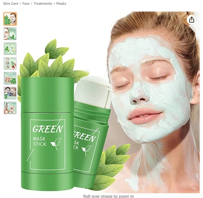 Green Mask Stick – Masque Purifiant au Thé Vert
