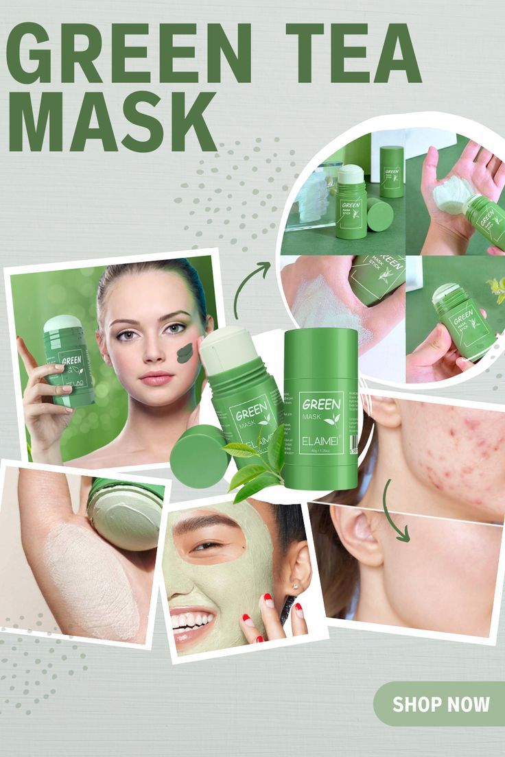 Green Mask Stick – Masque Nettoyant au Thé Vert